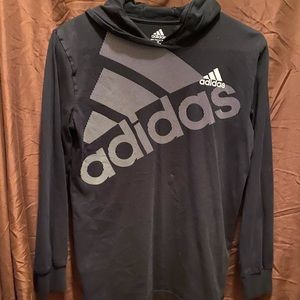 Adidas Long Sleeve Hooded Tee Sz 10/12